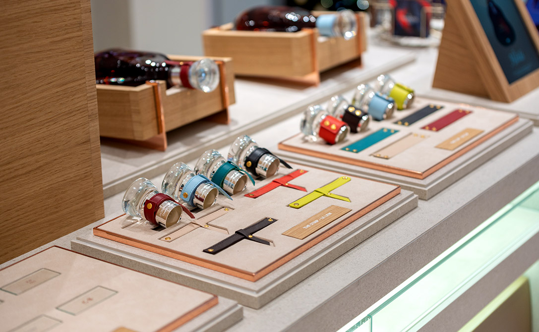 Customizing packaging at Hennessy's first European travel-retail store