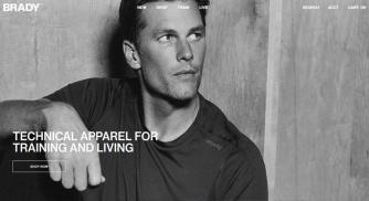 Quarterback Tom Brady Launches New Athletic Clothing Brand, bradybrand.com and it is Exciting