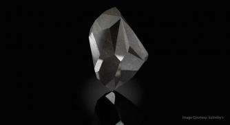 The Enigma, A Rare Gargantuan 555.55 Carat Black Diamond Goes For Auction at Sotheby's