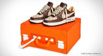 Virgil Abloh's Louis Vuitton x Nike 'Air Force 1' Sneakers Auction To Raise Money For Scholarships is Exemplary