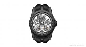Swiss Luxury Watchmaker Roger Dubuis Just Released Two Excalibur Limited-Edition Black Ceramic Masterpieces