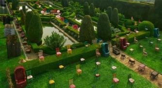 Gucci's New Home Accessories Collection Is Unveiled in a Surreal Topiary Garden