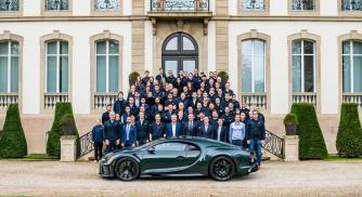 Behold The 400th Hand-Crafted Bugatti Chiron, A Molsheim Milestone Indeed