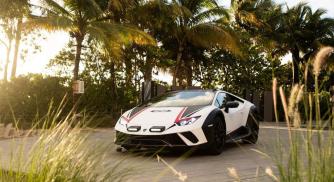 The Stunning New Huracan Sterrato Made Its Debut at the Lamborghini Miami Beach Lounge