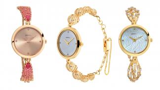 Nebula by Titan's Ashvi Introduces 18K Solid Gold Watches With The Grace of Pearl