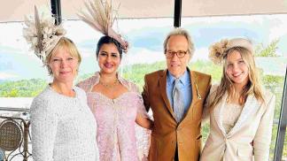 Sudha Reddy is a Royal VIP Guest at The Qatar Goodwood Festival in England