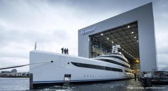 Feadship's New Yacht: Project 816 hits Amsterdam Waters