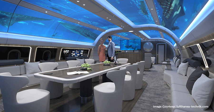 The Explorer by Lufthansa Technik is The Ultimate Flying Luxury Hotel For The Super Rich