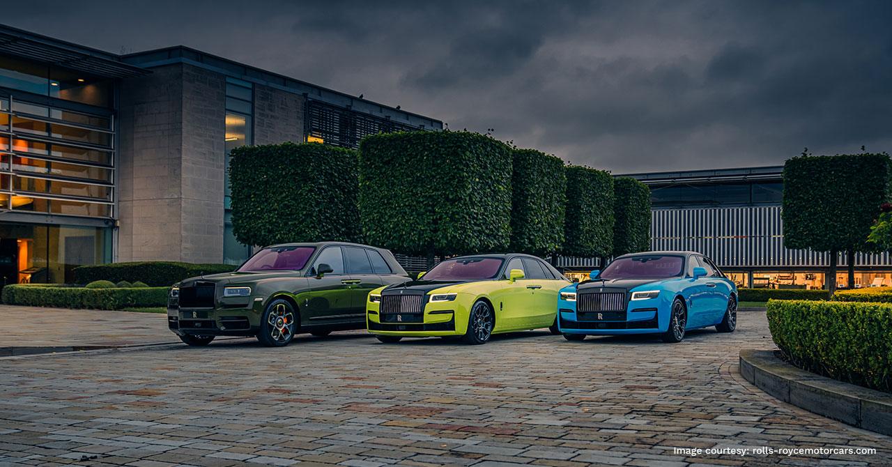 Rolls-Royce Will Display Their Entire Black Badge Product Line at the Goodwood Festival of Speed in West Sussex, England