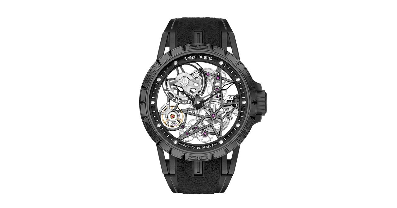 Roger Dubuis, Swiss Luxury Watchmaker, Introduces The Exciting Excalibur Spider Pirelli With Replaceable Crown and Bezel