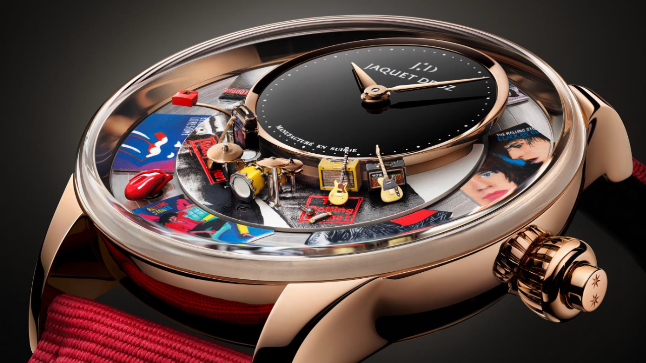 The Rolling Stones Automaton by Jaquet Droz is an Ode to Music