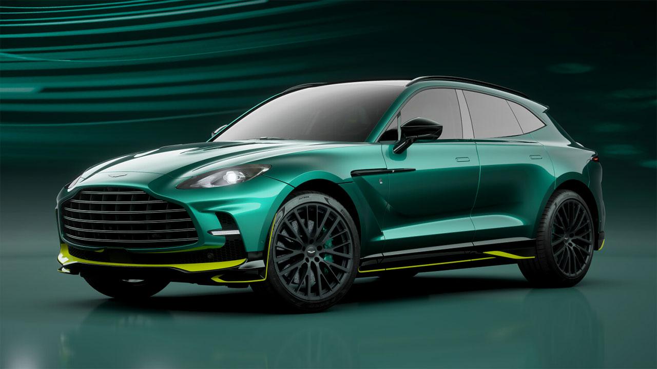 Aston Martin Commemorates its Most Recent Formula 1 Victory by Redesigning The DBX707 to Resemble a Racecar