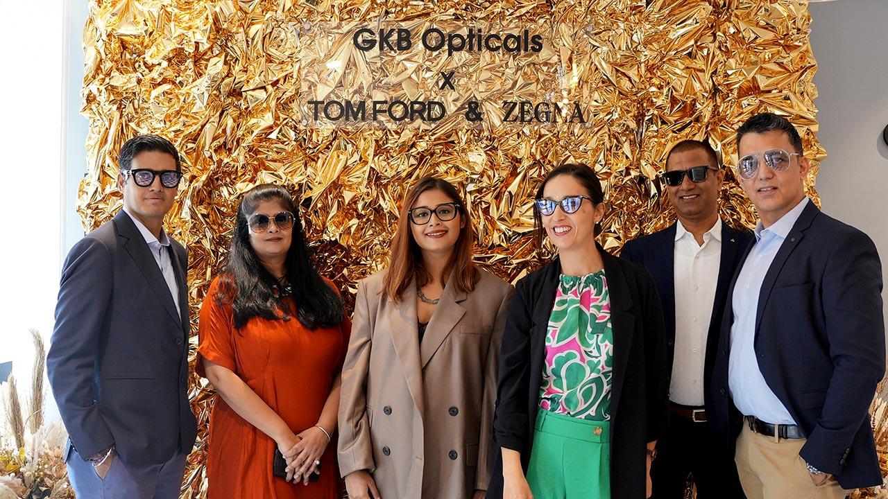 GKB Opticals Unveil The Highly Anticipated Tom Ford and Zegna Collection at Vision Lounge Mumbai