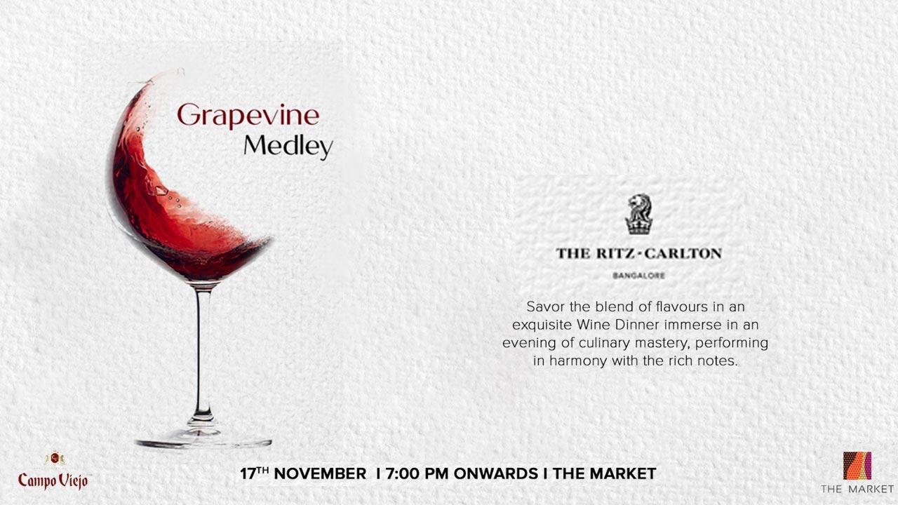 Indulge Your Inner Wine Connoisseur - Participate in the Exclusive Campo Viejo Wine Paired Dinner Experience at The Ritz-Carlton Bangalore
