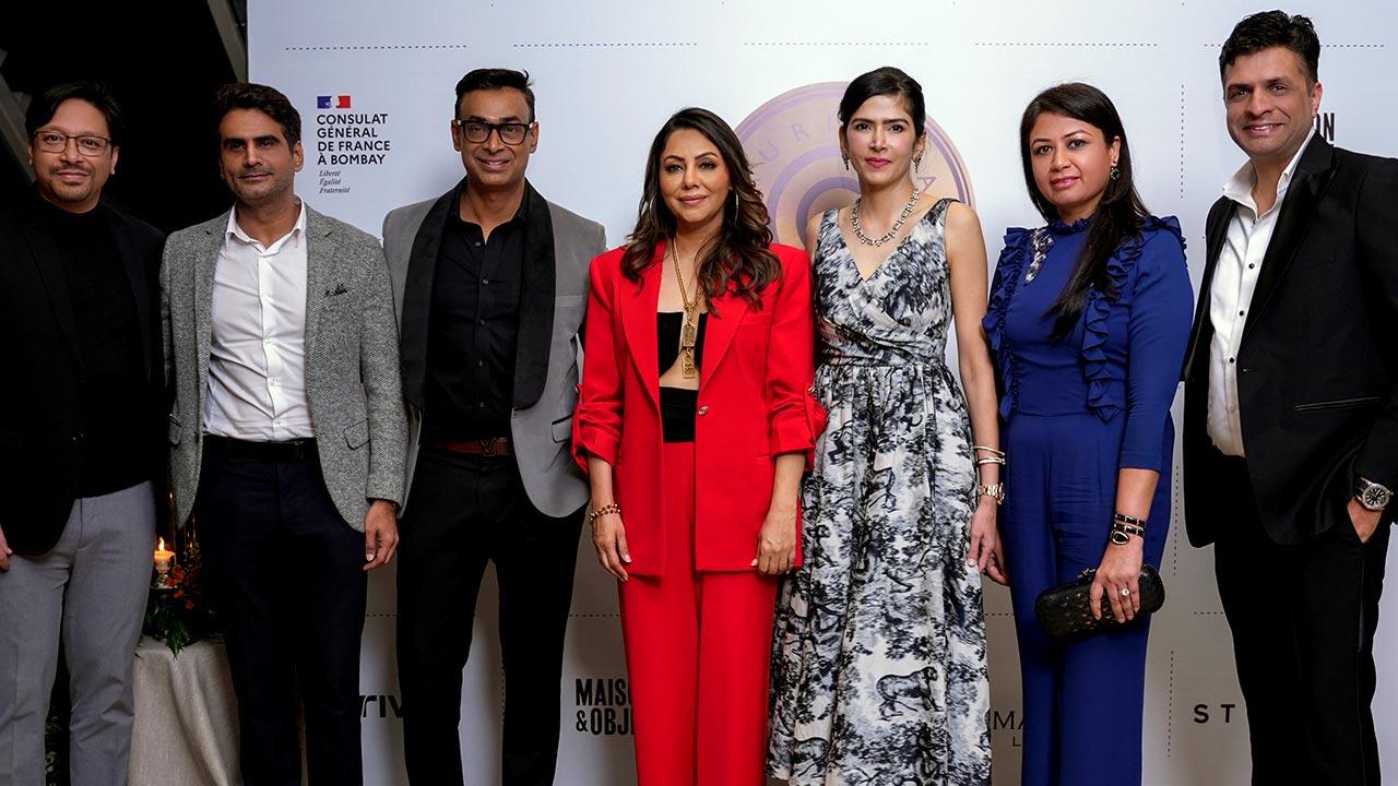 Gauri Khan Hosts an Elegant Gala with Maison&Objet and Mathieu Lustrerie at Gauri Khan Designs