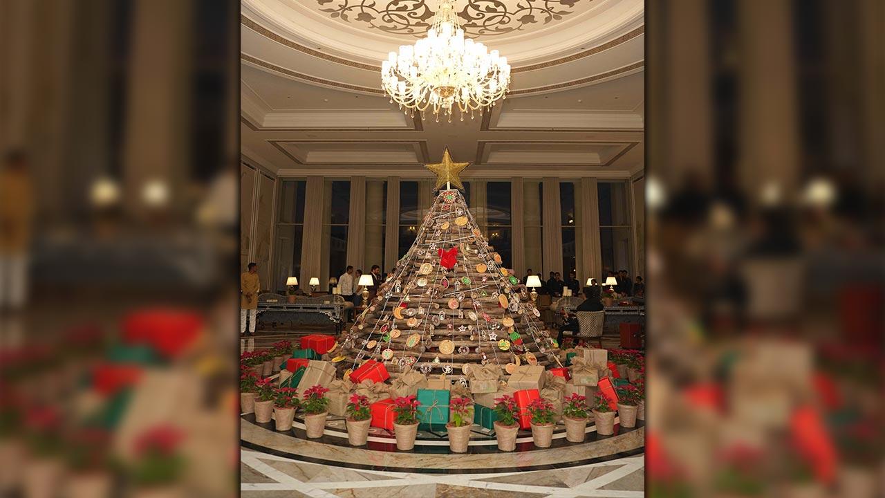 Raffles Udaipur Ushers in the Festive Season with a Thoughtfully Curated Christmas Tree Lighting