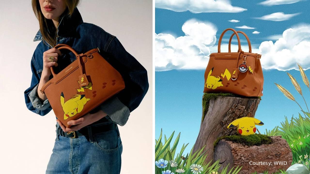 Pikachu in Polished Leather - Maison de Sabre's Pokemon 30th Anniversary Capsule