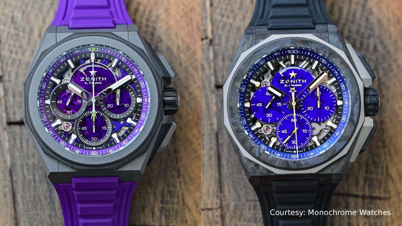 Stone Age Meets Carbon Fibre: The Zenith Defy Extreme Lapis Lazuli II