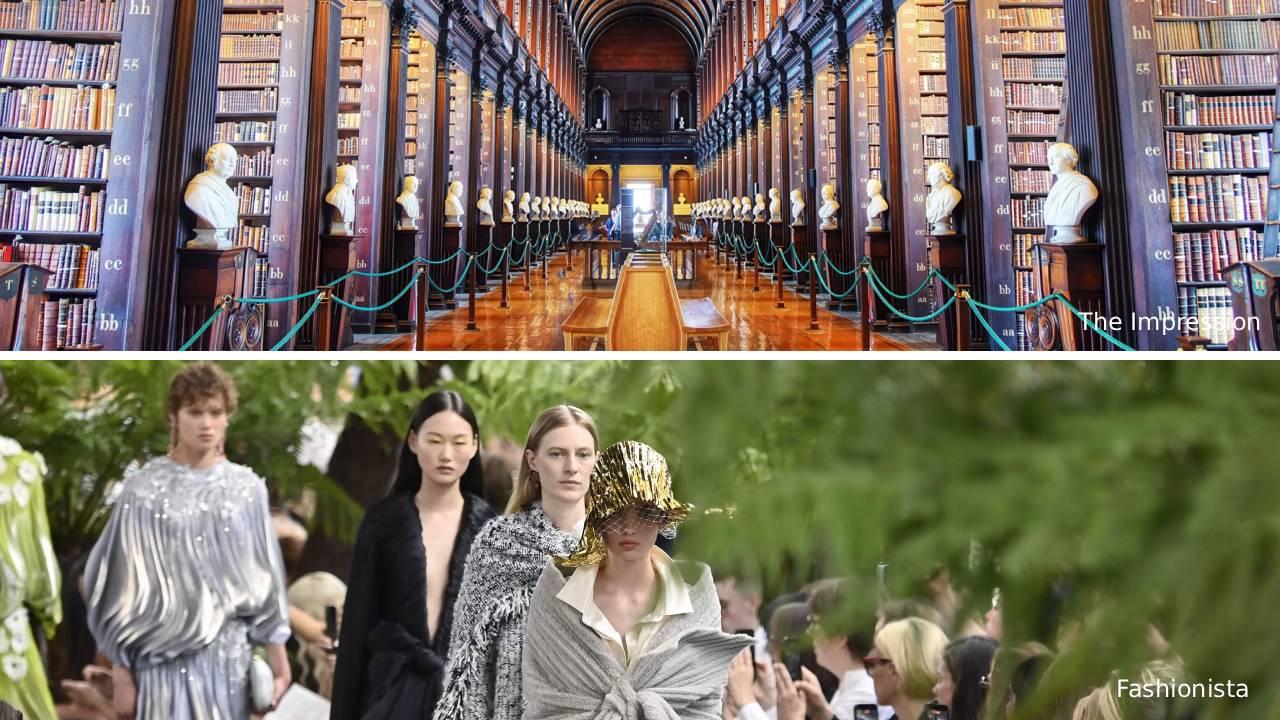 Dior Dublin Show at Trinity College Targets 4 December 2026